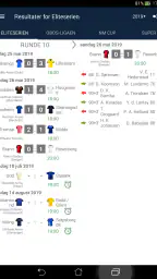 Resultater Eliteserien 2026 screenshot