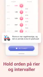 Rieteller - Graviditet app screenshot