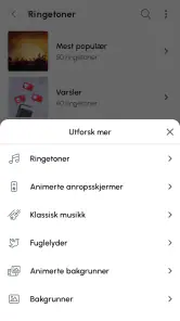 Ringetoner for Android™ screenshot