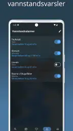 RiverApp - Vannstand i elvene screenshot
