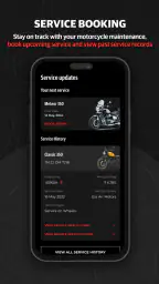 Royal Enfield App screenshot
