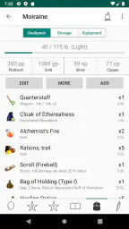 RPG Scribe Pathfinder & 3.5e screenshot