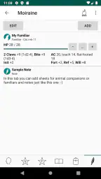RPG Scribe Pathfinder & 3.5e screenshot