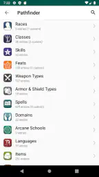 RPG Scribe Pathfinder & 3.5e screenshot