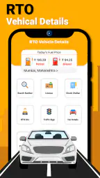 RTO Vehicle Information screenshot