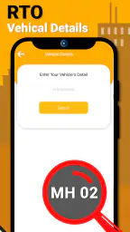 RTO Vehicle Information screenshot