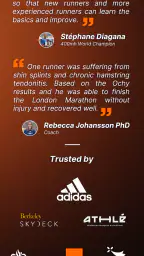 Running & gait analysis - Ochy screenshot