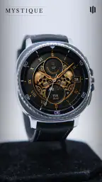 S4U Mystique - Gold watch face screenshot