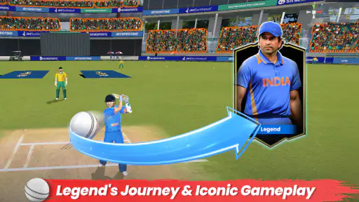 Sachin Saga Pro Cricket screenshot