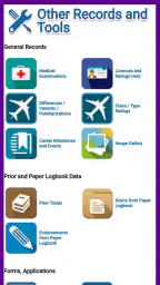Safelog Pilot Logbook screenshot