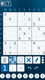 Sandwich Sudoku screenshot