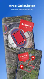 Satellittvisning, Kart, Radar screenshot