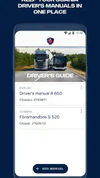 Scania Driver’s guide screenshot