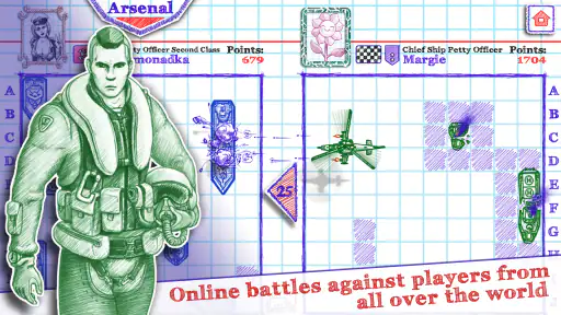 Sea battle 2: Warship Online screenshot