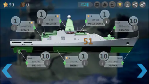 Sea Battle : Submarine Warfare screenshot