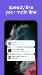 Second Phone Number App: eSIM screenshot