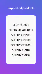 SELPHY Photo Layout screenshot