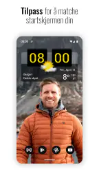 Sense flip-klokke og vær Pro screenshot