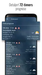 Sense V2 Flip-klokke og vær screenshot