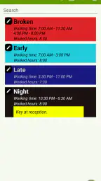 Shift Work Calendar - FlexR screenshot