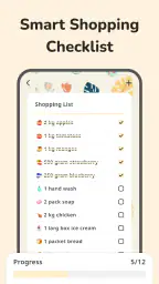Shopping List & Calculator screenshot
