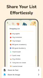Shopping List & Calculator screenshot