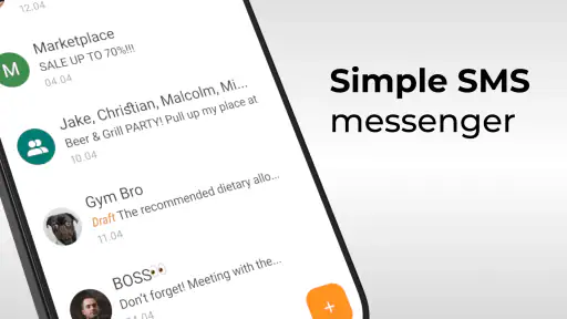 Simple SMS Messenger screenshot