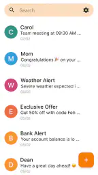 Simple SMS Messenger screenshot