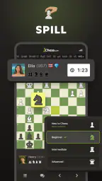 Sjakk · Spill og lær Online screenshot