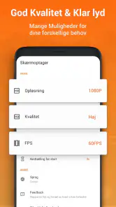 Skærm Optager - XRecorder screenshot