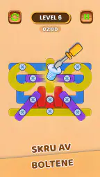 Skruepuslespill: Mutter & bolt screenshot