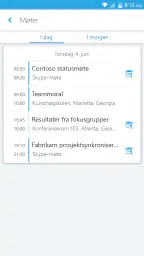 Skype for Business for Android screenshot