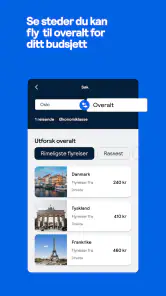 Skyscanner Flyreiser Hotell screenshot