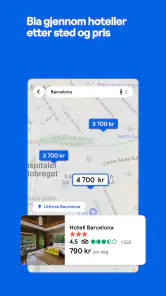 Skyscanner Flyreiser Hotell screenshot
