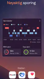 sleep²: spor søvn & analyse screenshot