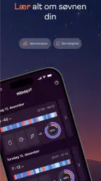 sleep²: spor søvn & analyse screenshot