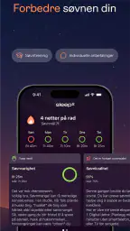 sleep²: spor søvn & analyse screenshot