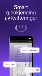 Smart Receipts: Skann Utgifter screenshot