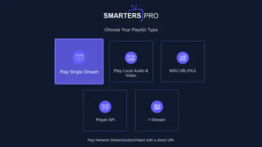 Smarters Pro screenshot