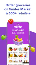 Smiles: Food, Groceries & More screenshot