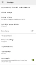 SMS Backup & Restore Pro screenshot