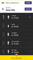 Snelandia Mobillett screenshot