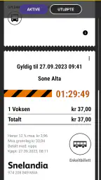 Snelandia Mobillett screenshot