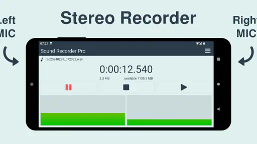 Sound Recorder Pro screenshot
