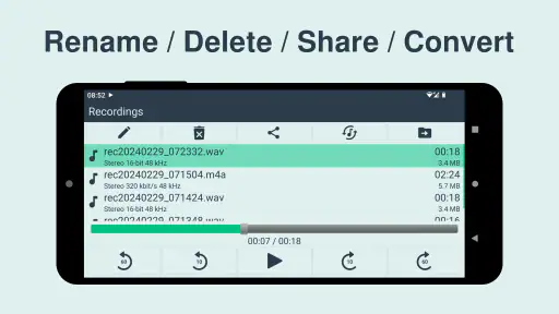 Sound Recorder Pro screenshot