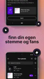 SoundCloud: musikk og lyd screenshot
