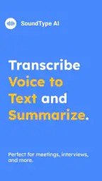 SoundType AI - Voice To Text screenshot