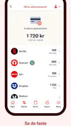 Sparebanken Norge Mobilbank screenshot