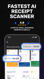 SparkReceipt - Regnskap screenshot