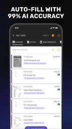 SparkReceipt - Regnskap screenshot